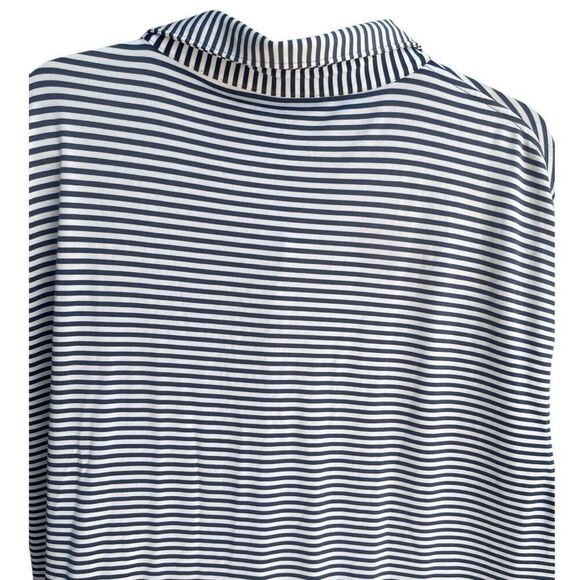 Men’s Big & Tall Peter Millar Striped Long Tuck Length Polo Shirt Size 2XL - Picture 4 of 5